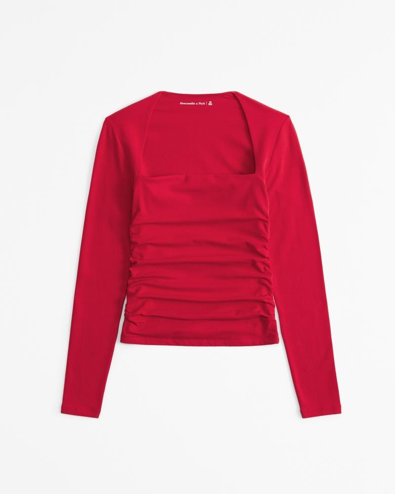 The A&F Ava Long-Sleeve Top Product Image