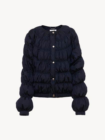 Ruched puffer jacket Product Image