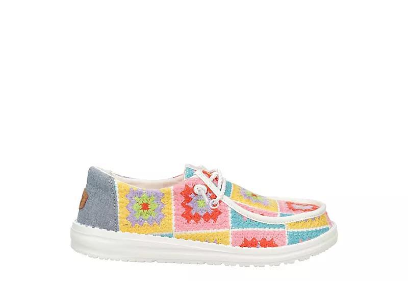 Heydude Womens Wendy Crochet Slip On Sneaker Product Image