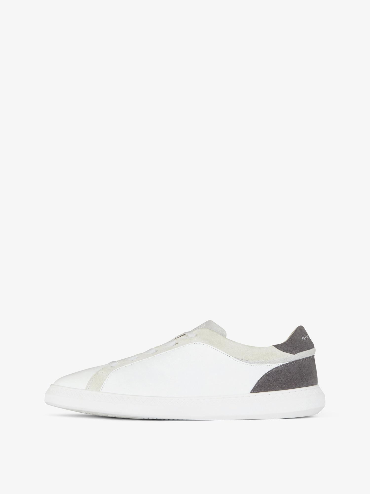 G Set sneakers in leather and suede Product Image