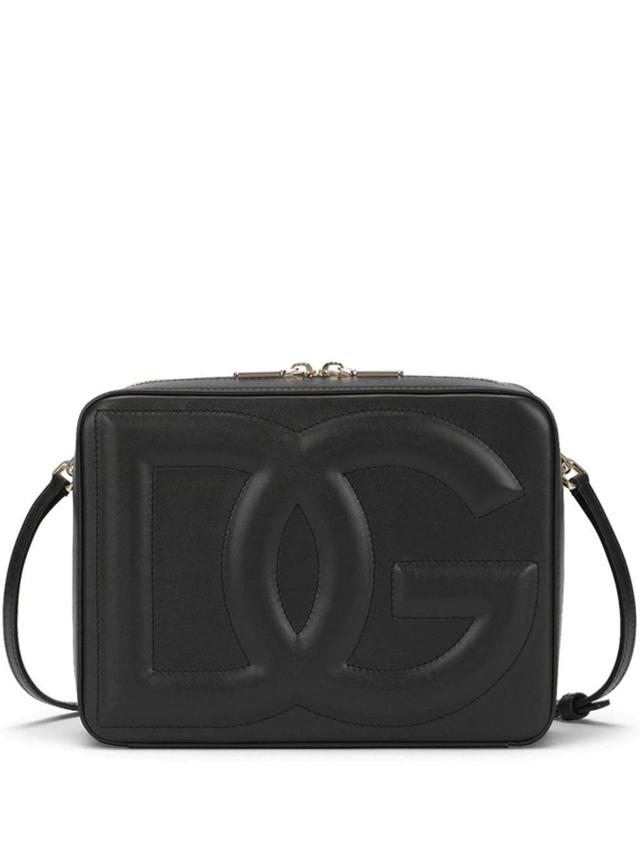 Dg Logo Crossbody Bag In Black Product Image