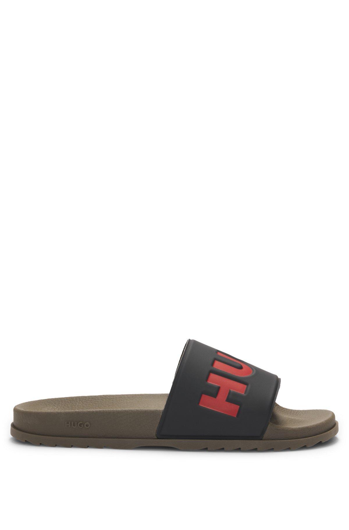 Slides with logo strap Product Image