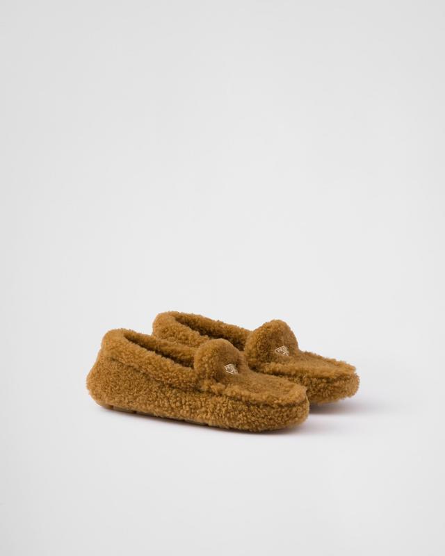 Shearling driving shoes Product Image