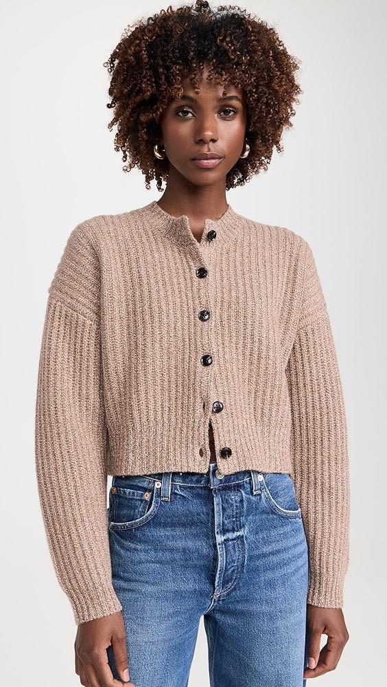 Leset Emma Rib Cardigan | Shopbop Product Image