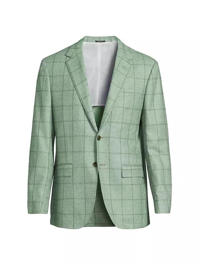 Windowpane Wool Sport Jacket Product Image