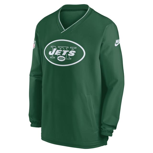 New York Jets Logo Nike Men's NFL Long-Sleeve Windshirt Product Image