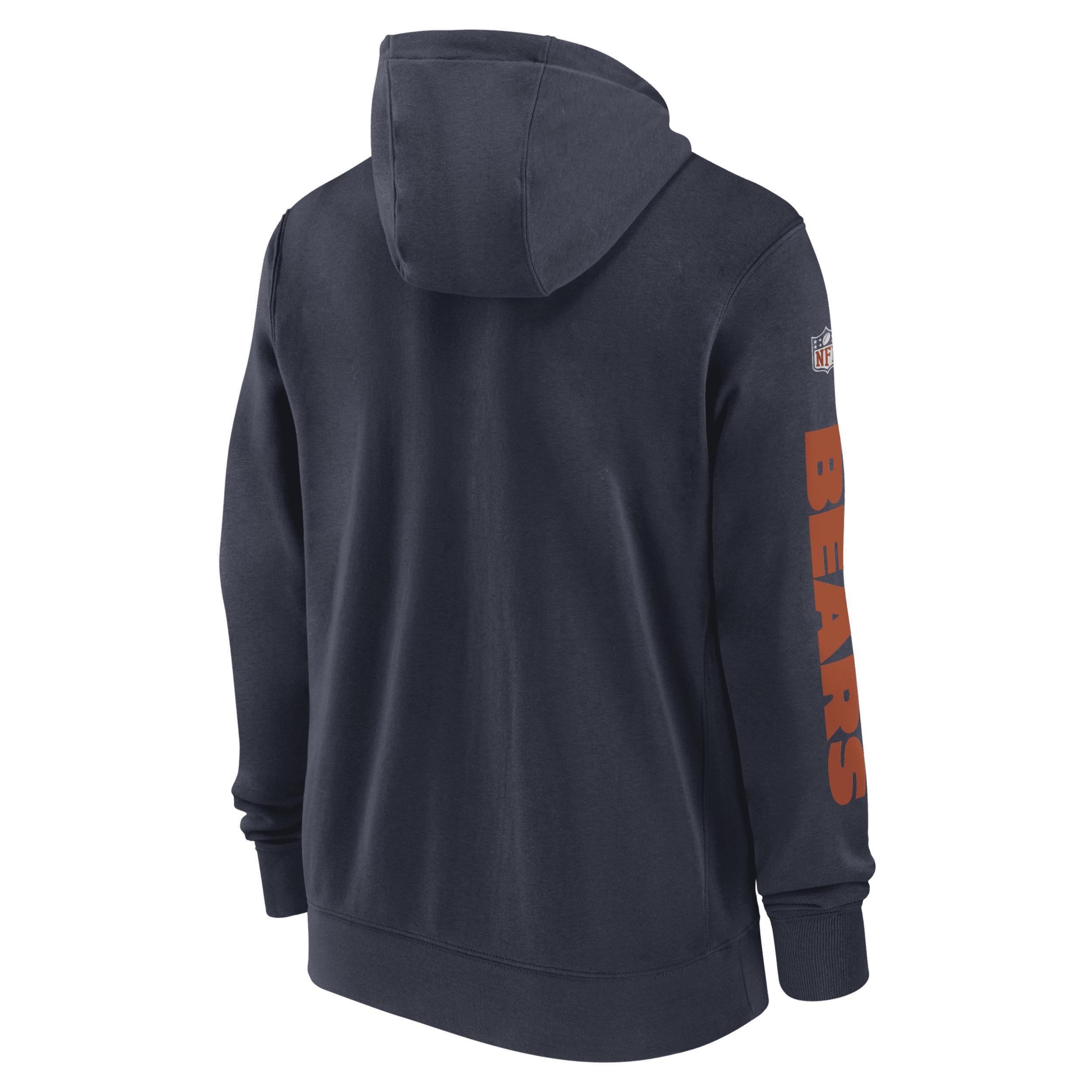 NIKE Alabama Crimson Tide Sideline Team Issue  Men's College Full-zip Hoodie In Grey Product Image