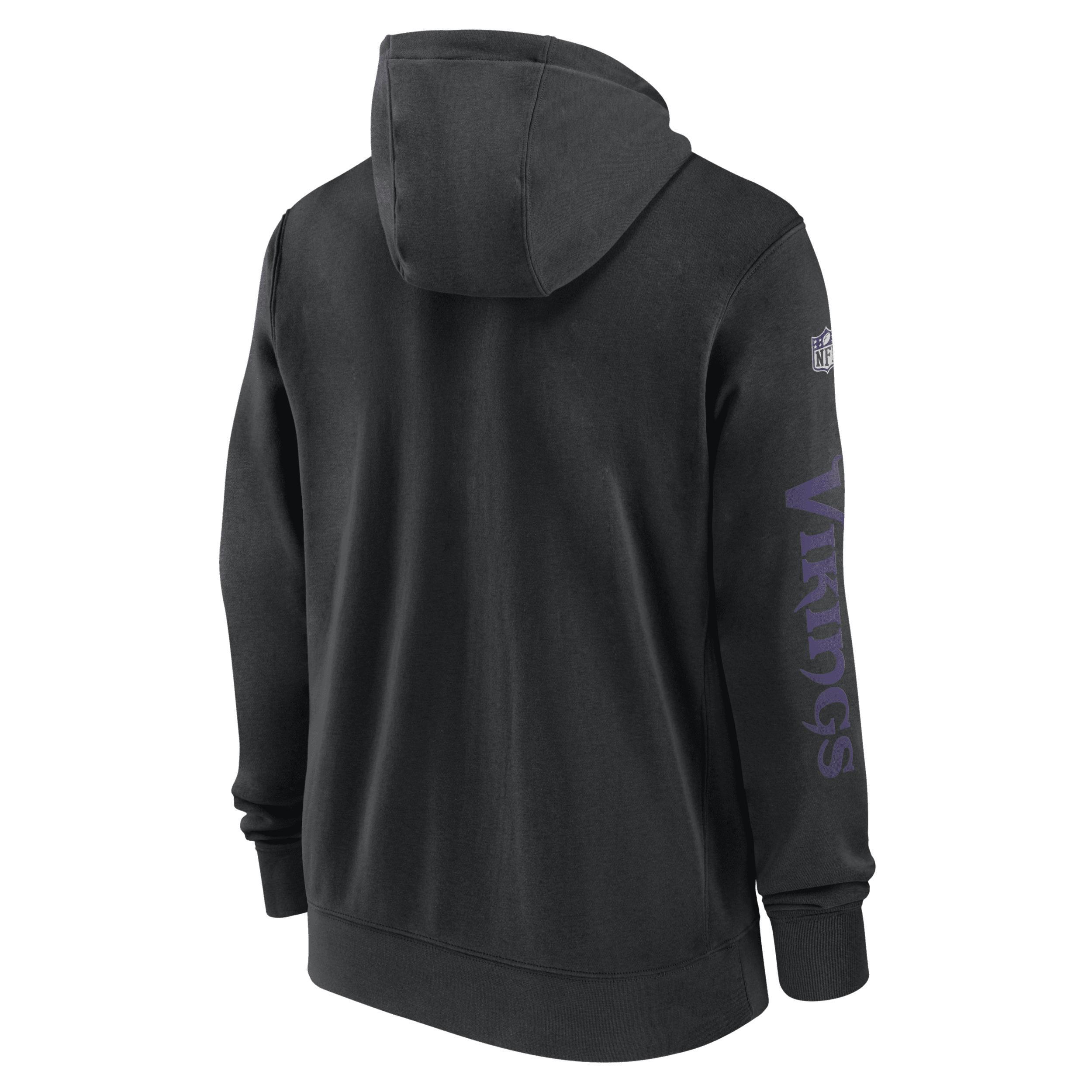 Buffalo Bills Sideline Team Issue Club Men's Nike Full Zip Hoodie Product Image