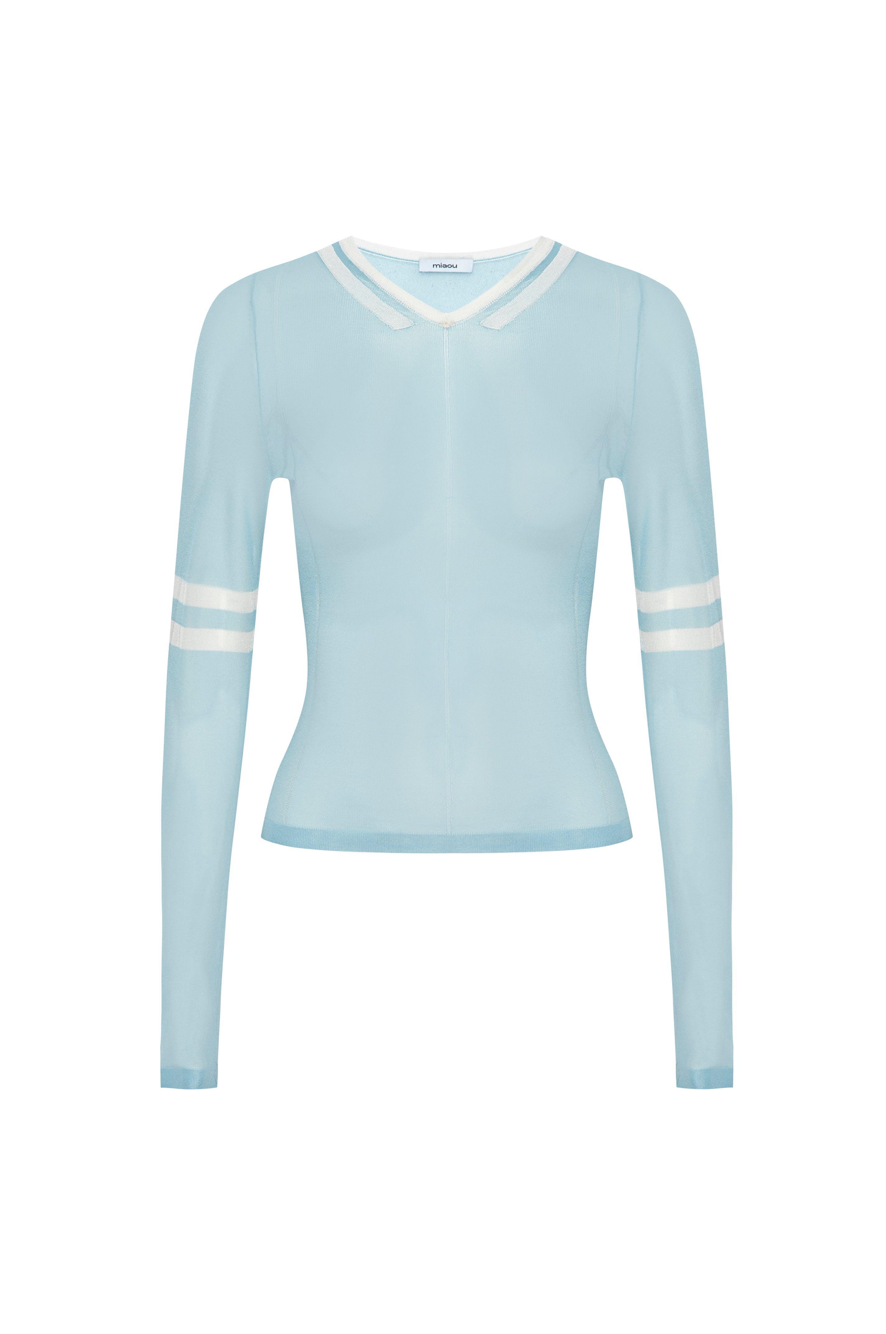 MONICA TOP - PERIWINKLE Product Image