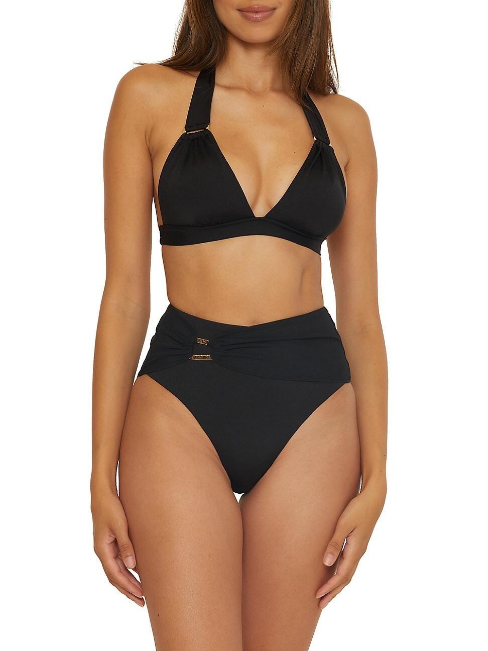 Womens Monaco High Waist Bikini Bottom Product Image