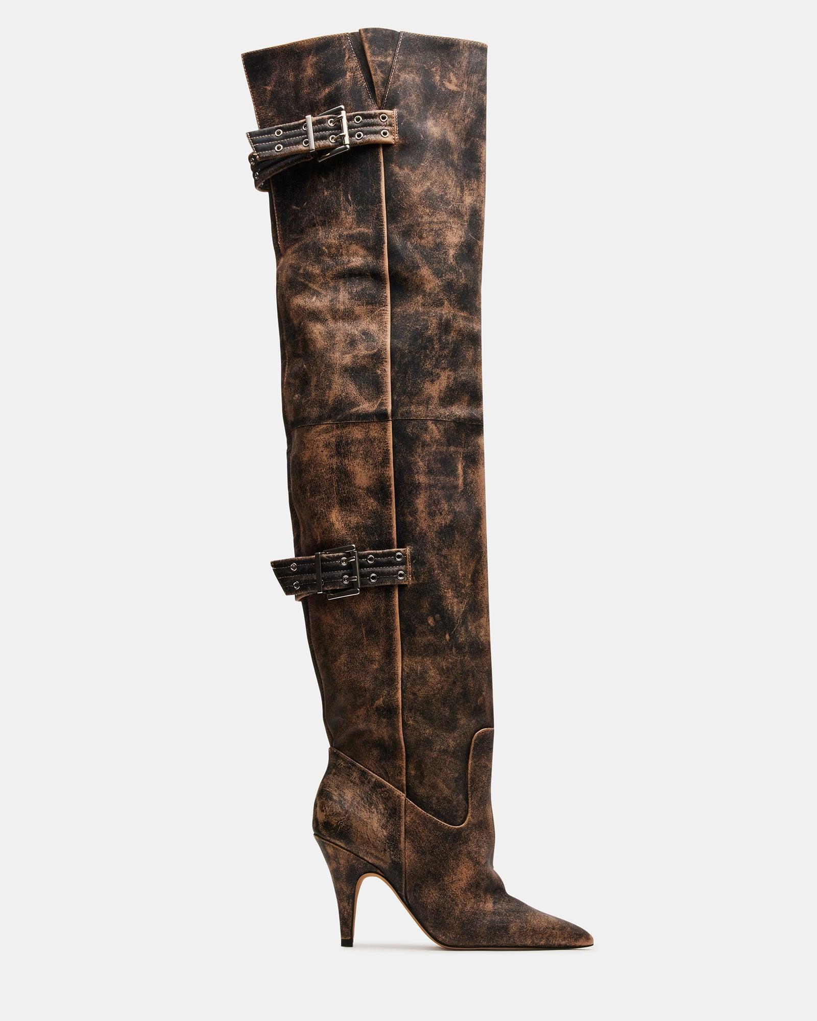 BADDIE BROWN DISTRESSED Female Product Image