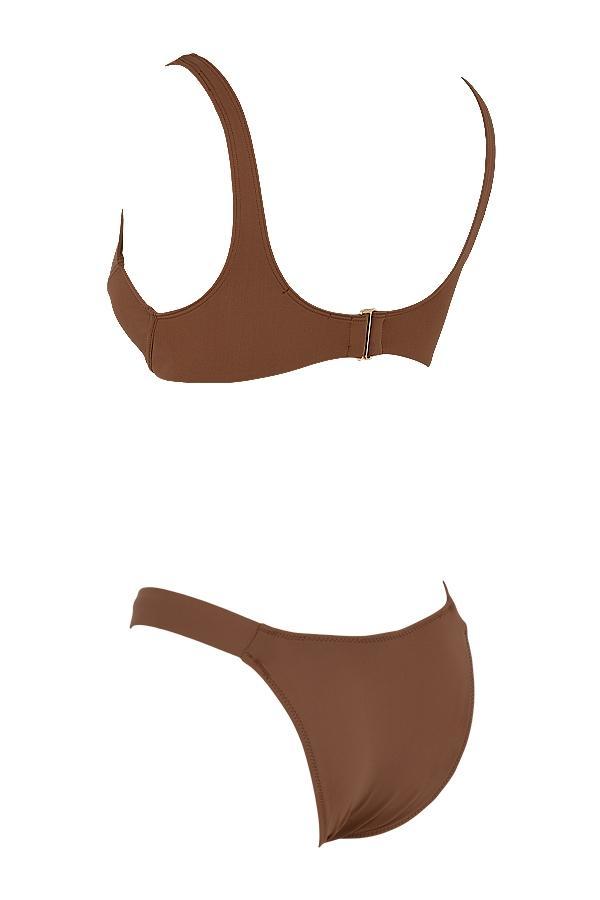 Mariposa Chocolate Underwired Bikini Product Image