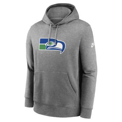 Seattle Seahawks Rewind Club Logo Men’s Nike NFL Pullover Hoodie Product Image