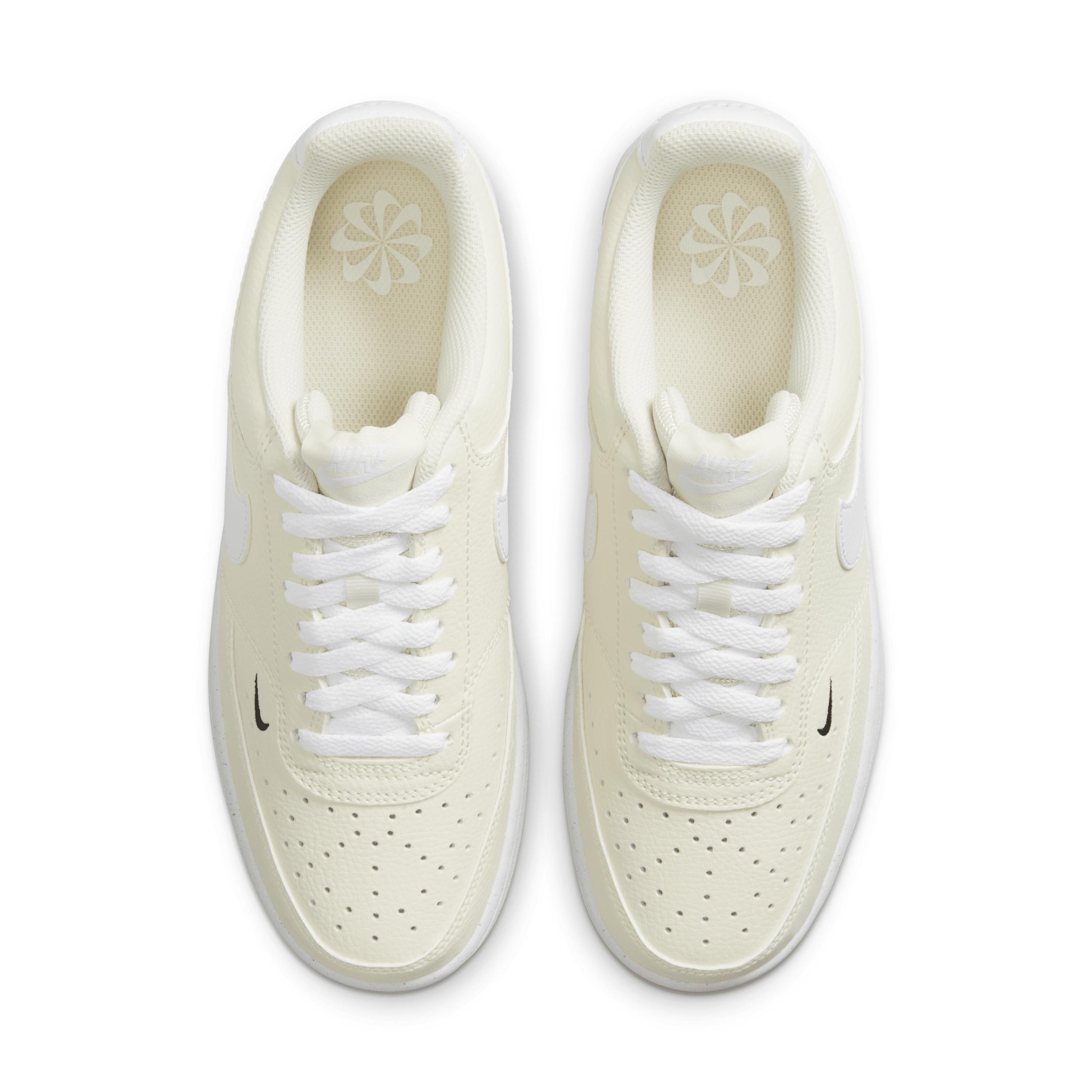 Nike Womens Court Vision Low Next Nature Casual Sneakers from Finish Line - White, Stadium Green Product Image