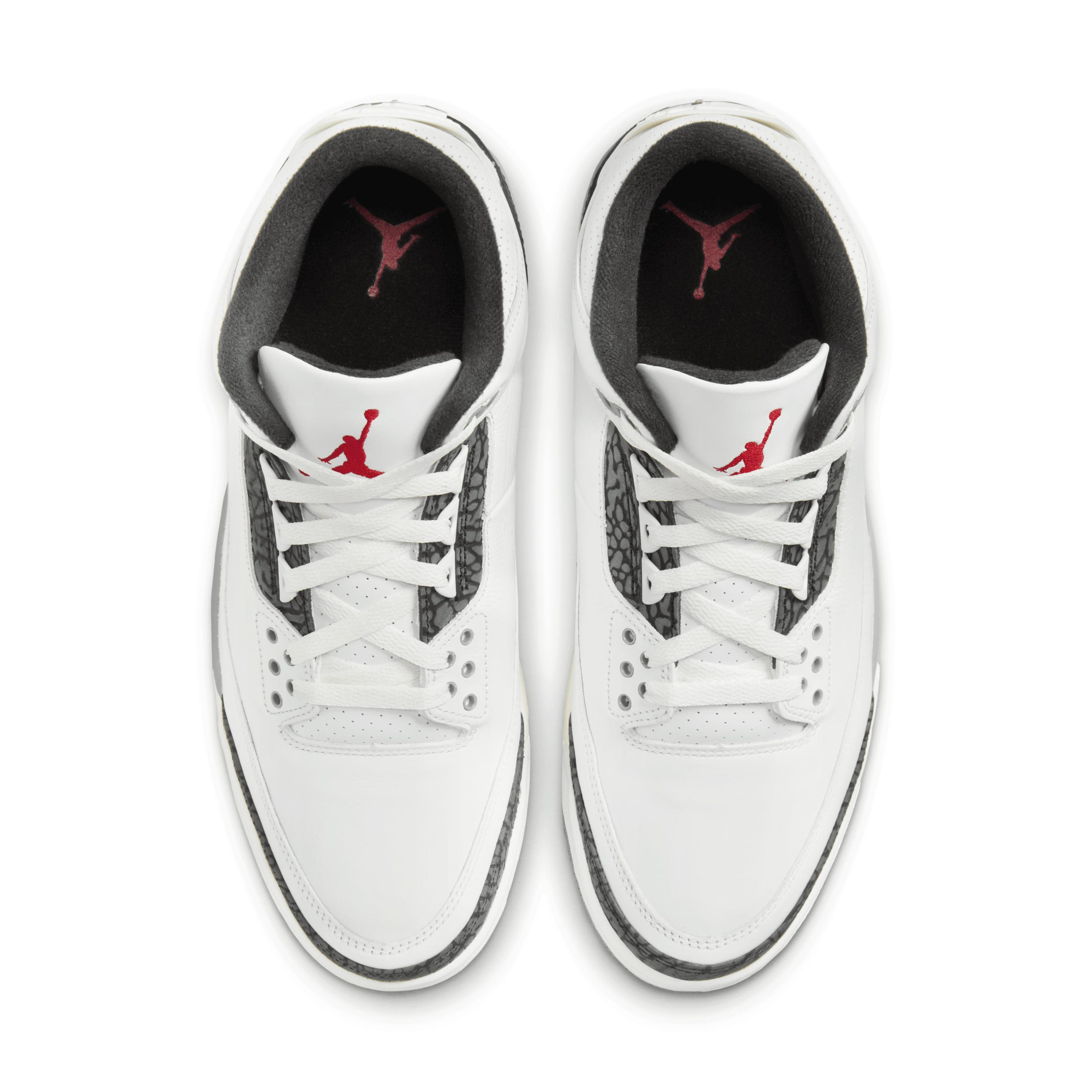 Mens Air Jordan 3 Retro Cement Grey Shoes Product Image