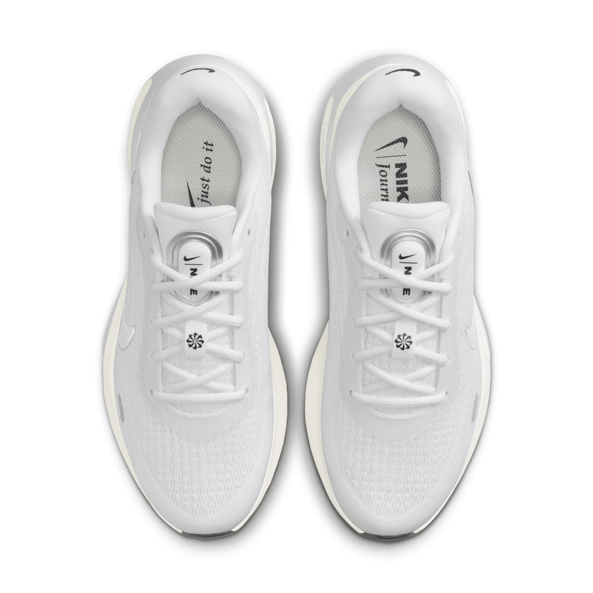 Nike Womens Journey Run Running Sneakers from Finish Line - White Product Image