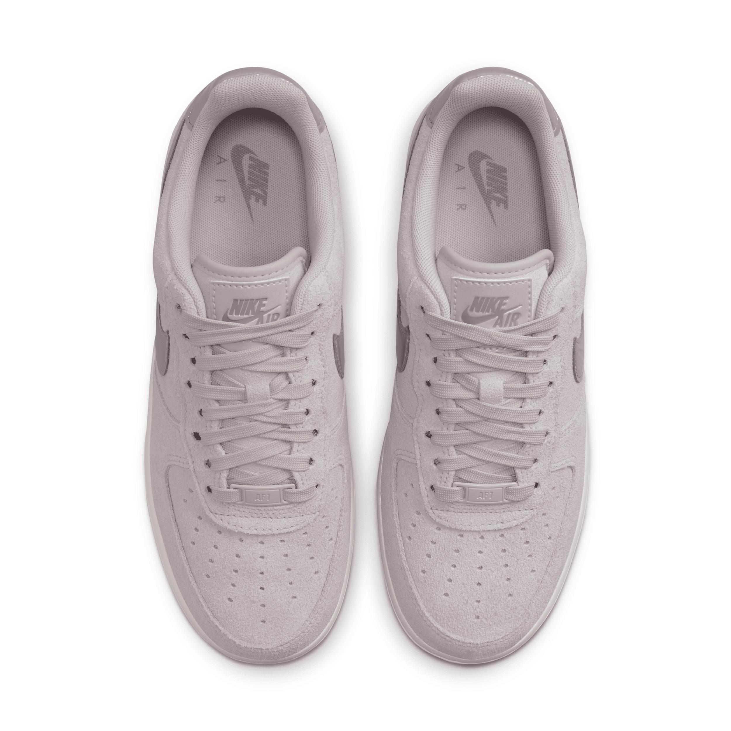 Nike Womens Nike Air Force 1 07 LE Low - Womens Shoes Platinum Violet/Lt Violet Ore/Summit White Product Image