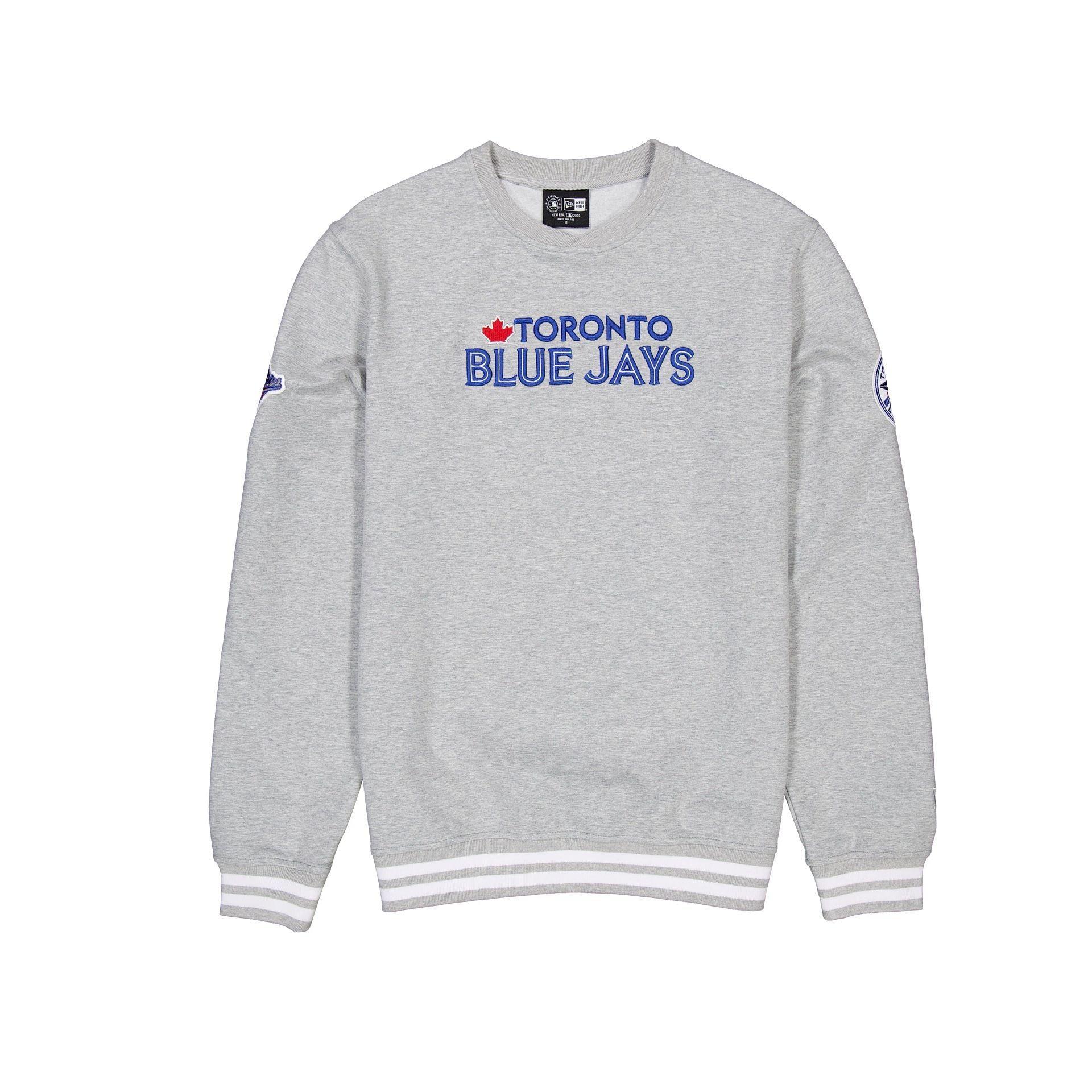 Toronto Blue Jays Gray Logo Select Crewneck Male Product Image