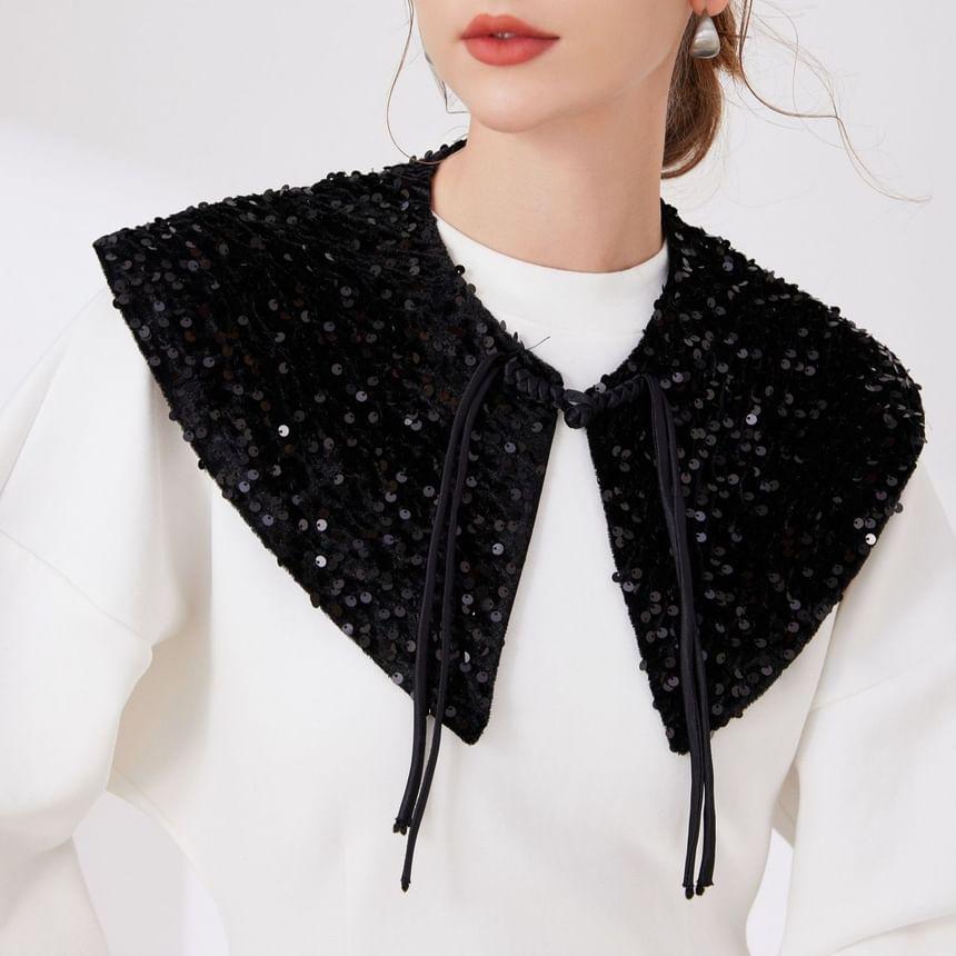 Sequined Capelet Product Image