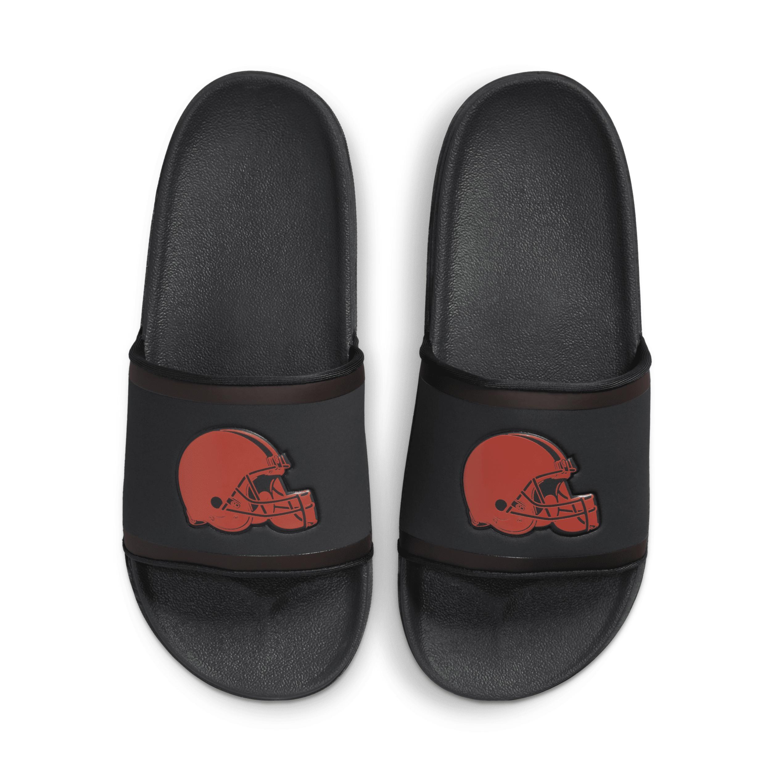 Nike Mens Offcourt (NFL Cleveland Browns) Slides Product Image