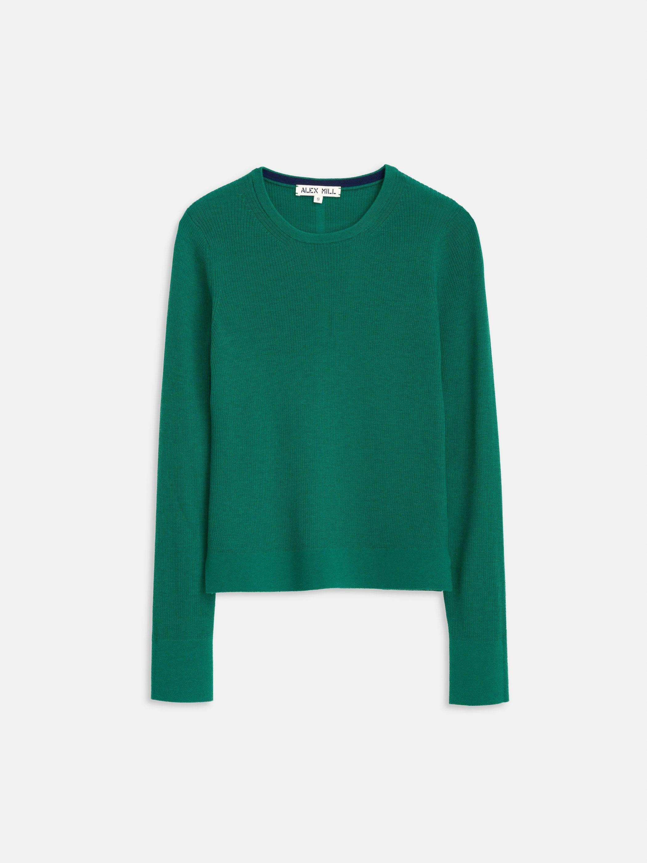 Ava Long-Sleeve Sweater Tee In Extra Fine Merino Female Product Image