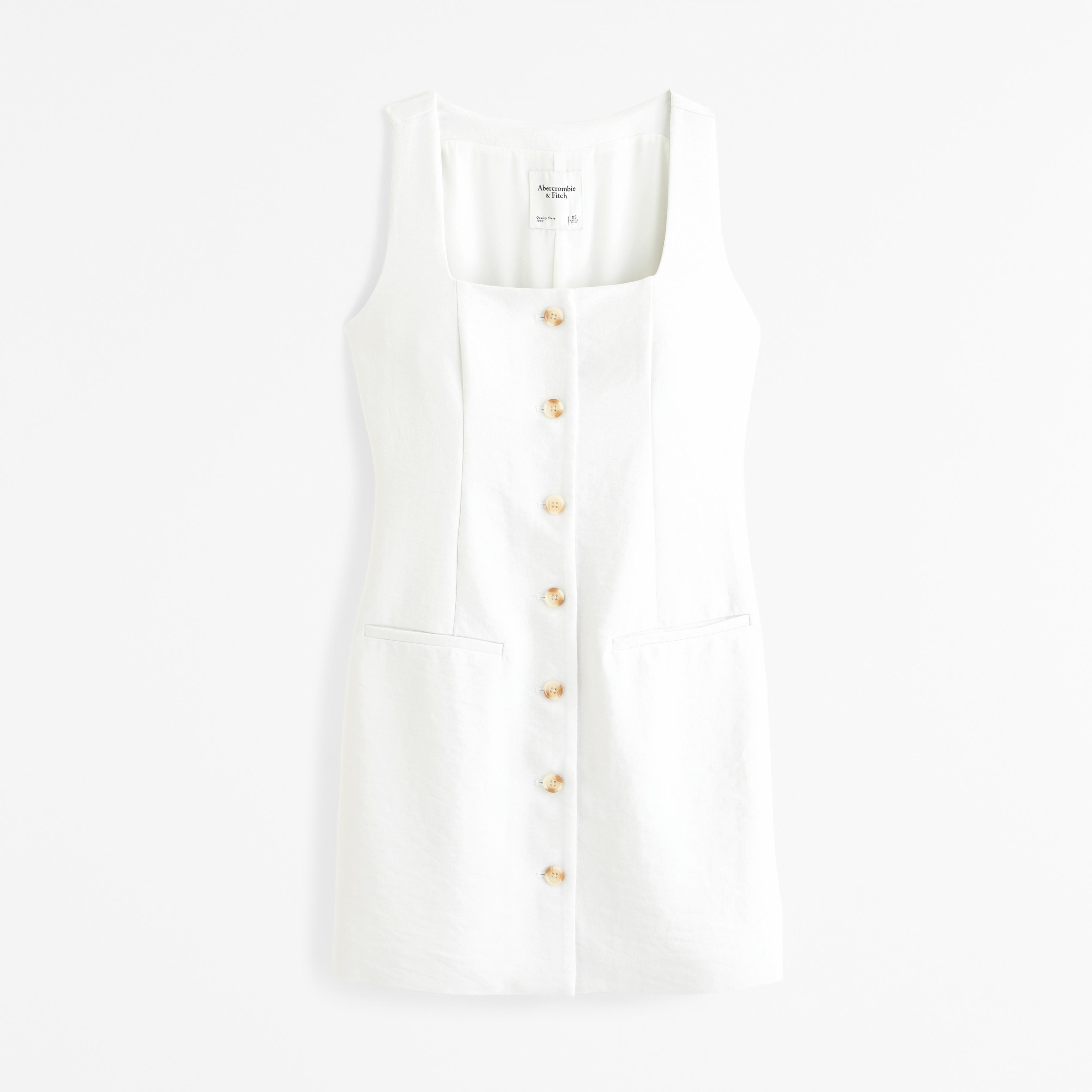 The A&F Mara Squareneck Vest Mini Dress Product Image