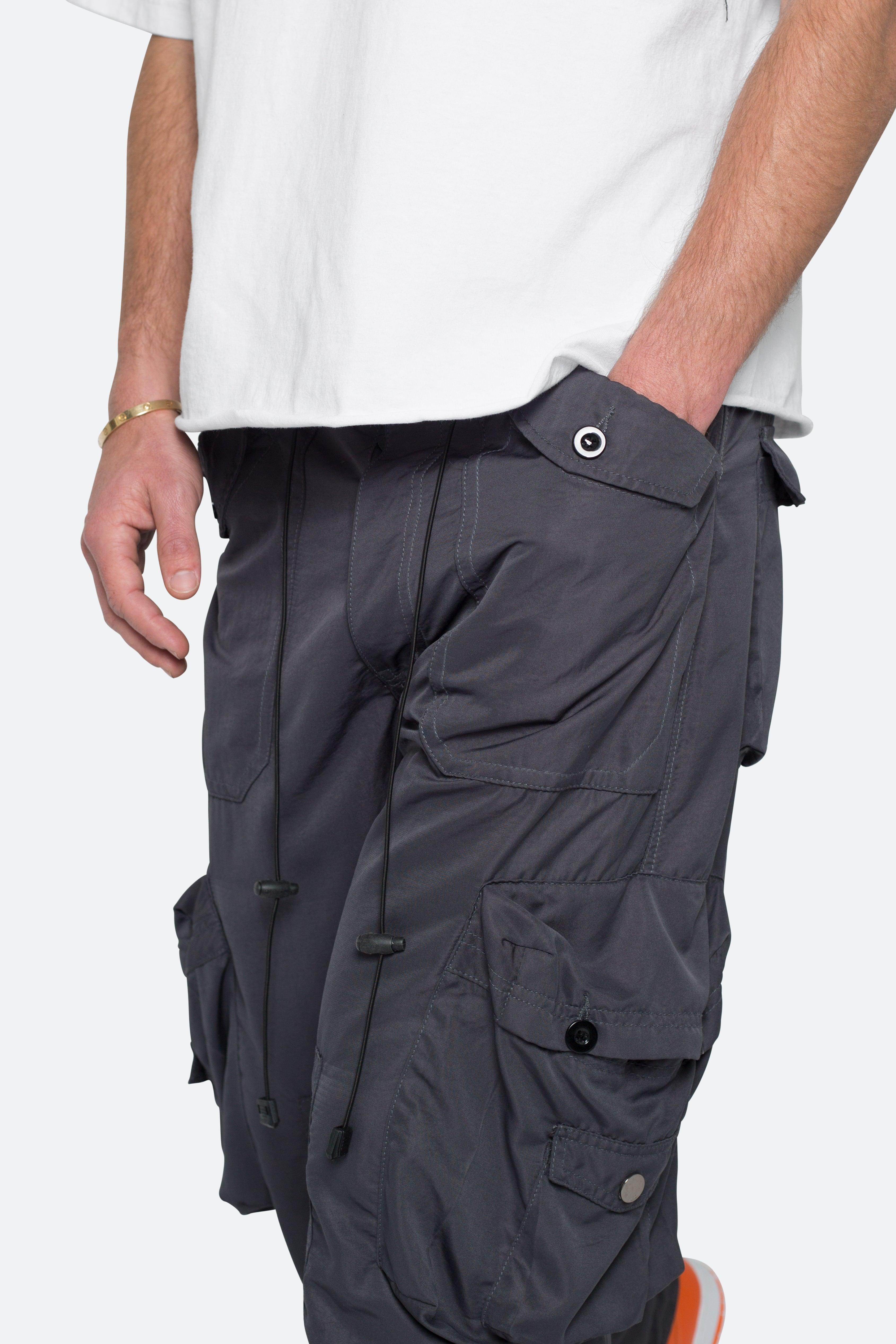 Lightweight Cinch Cargo Pants - Faded Black Male Product Image