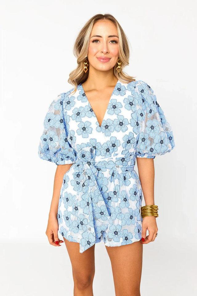 Julia Blue Lagoon Romper Product Image