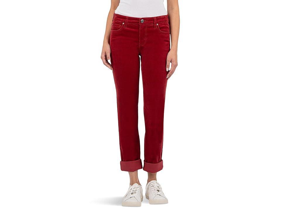 KUT from the Kloth Catherine Boyfriend in Corduroy Women's Casual Pants Product Image