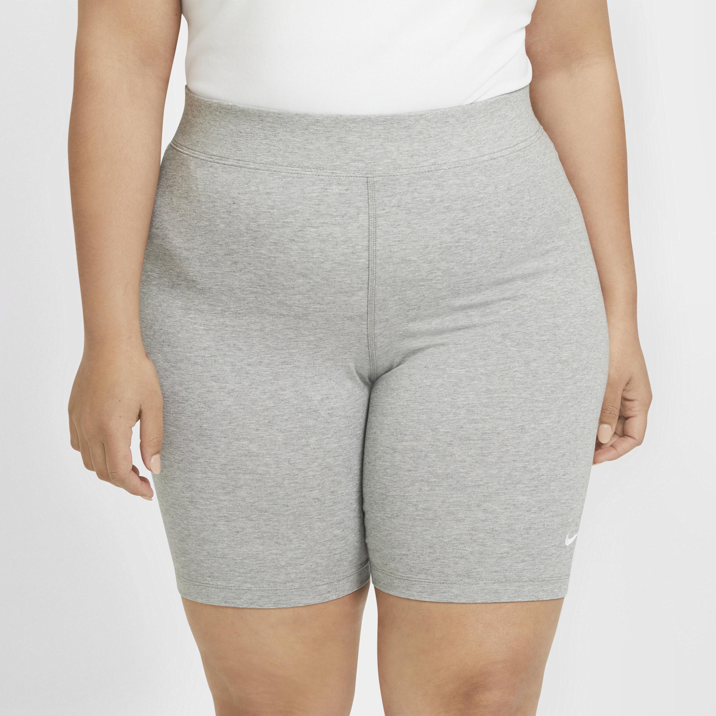 Women's Nike Sportswear Essential Mid-Rise Bike Shorts (Plus Size) Product Image