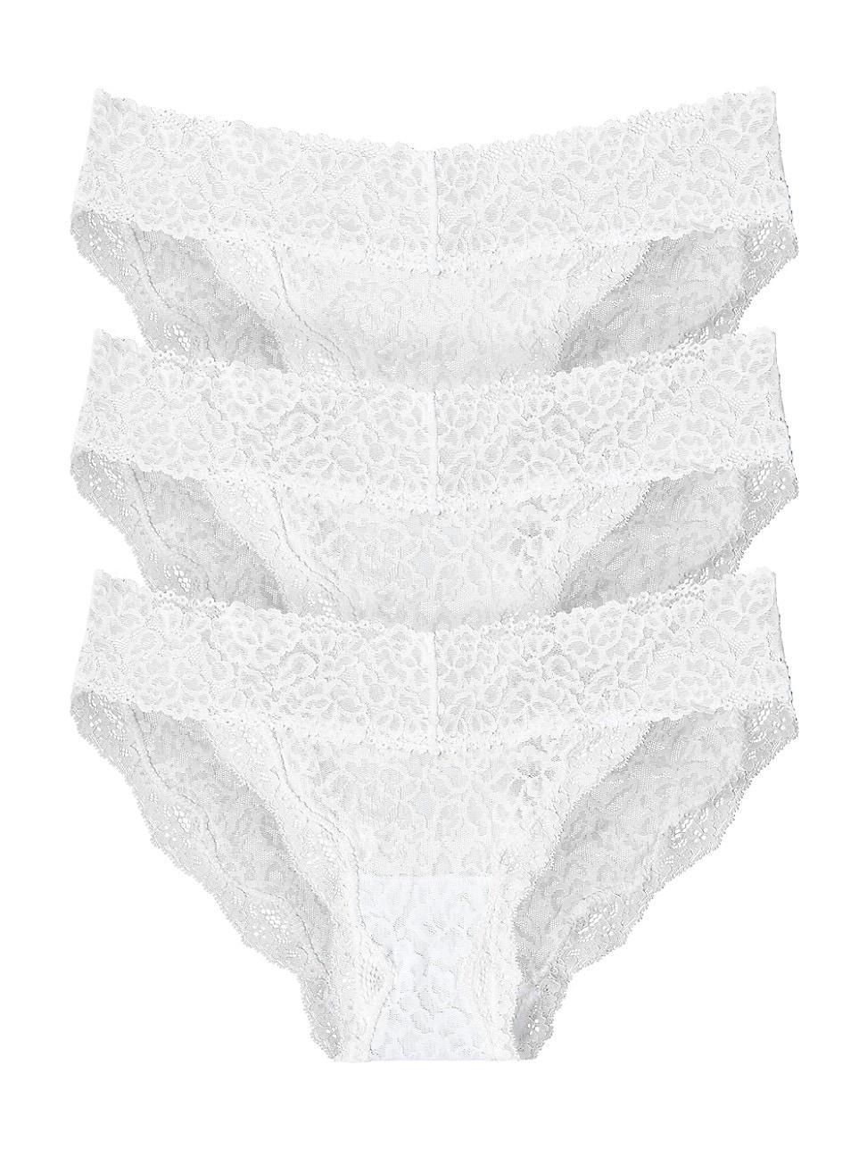 Womens Stretch Lace Brief Set Product Image