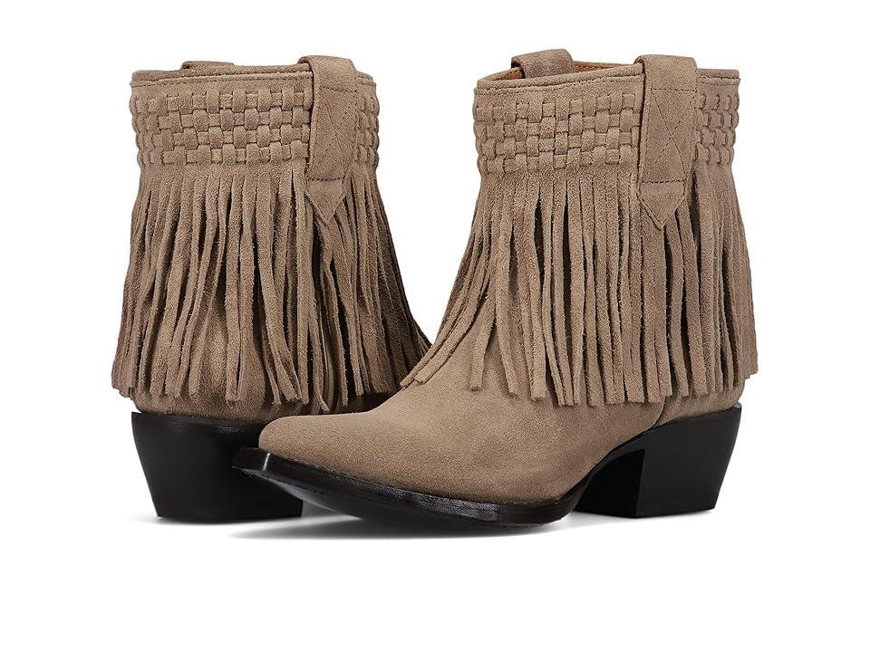 Frye Sacha Short Fringe Bootie Women's Boots Product Image