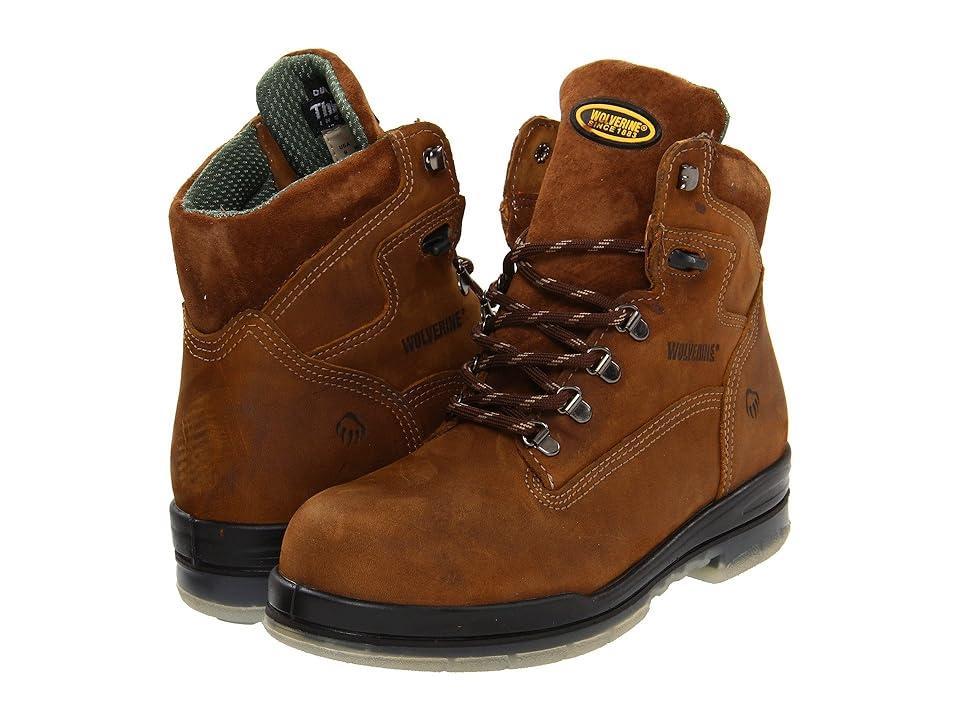 Wolverine 6 DuraShocks(r) Insulated WP Boot (Stone) Men's Work Boots Product Image