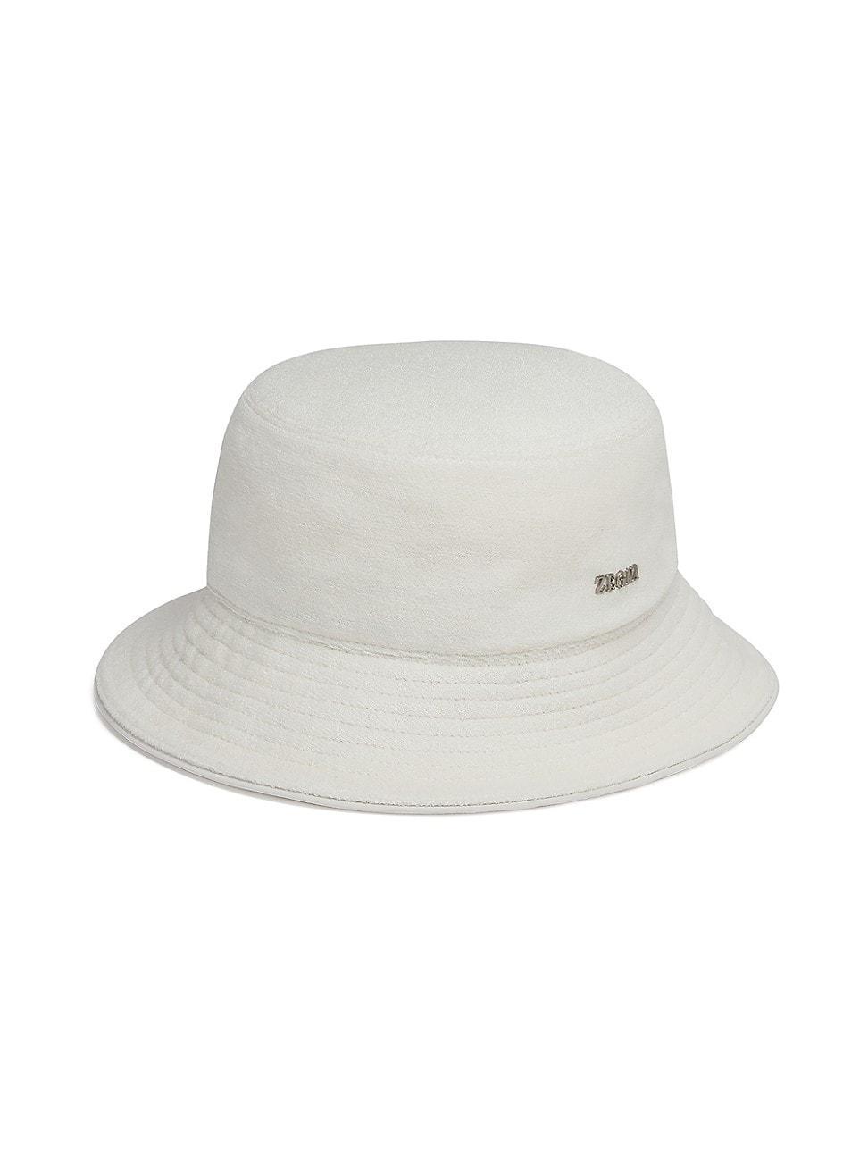 Mens Cotton and Silk Bucket Hat Product Image