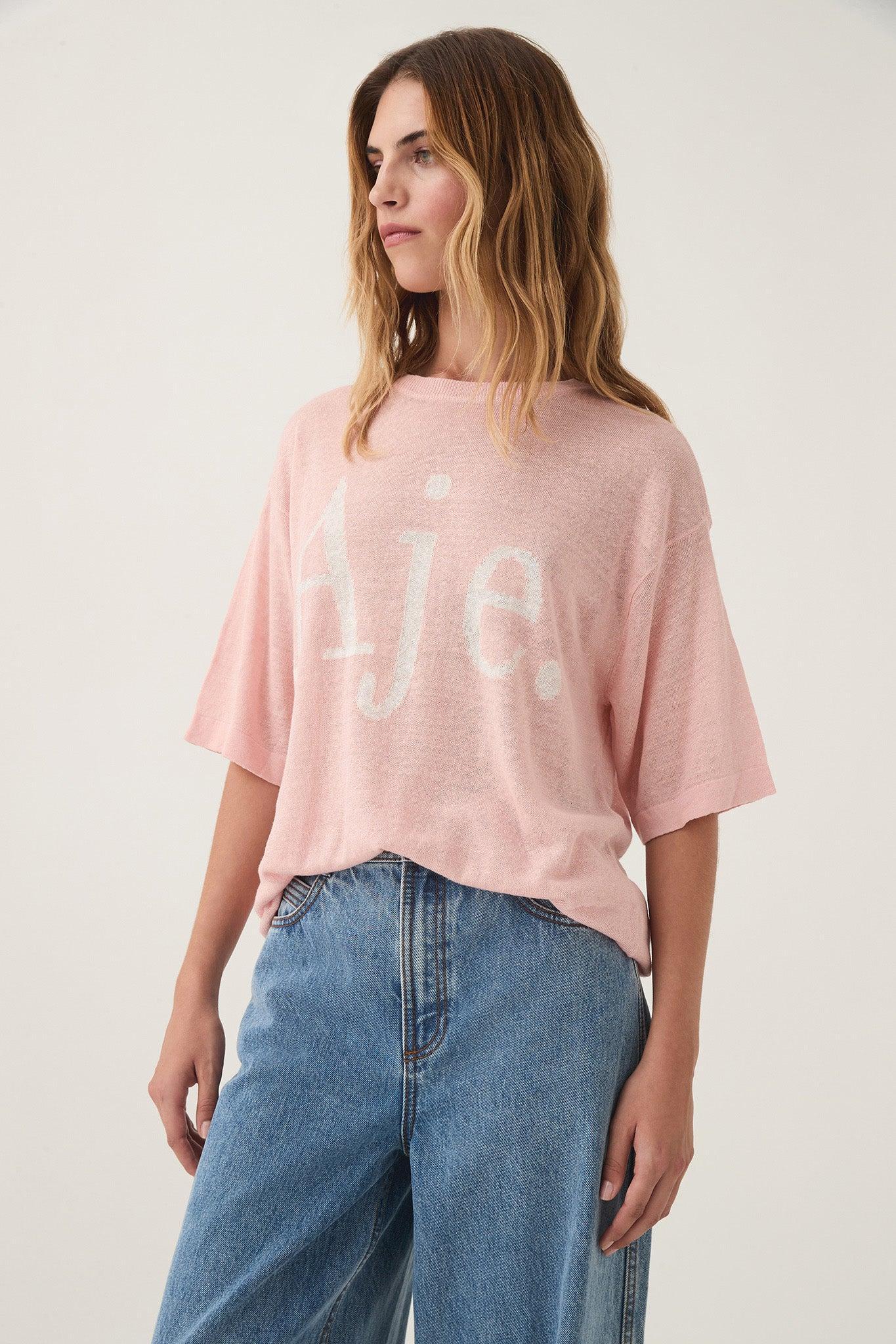 Elvira Oversized Linen Tee Product Image