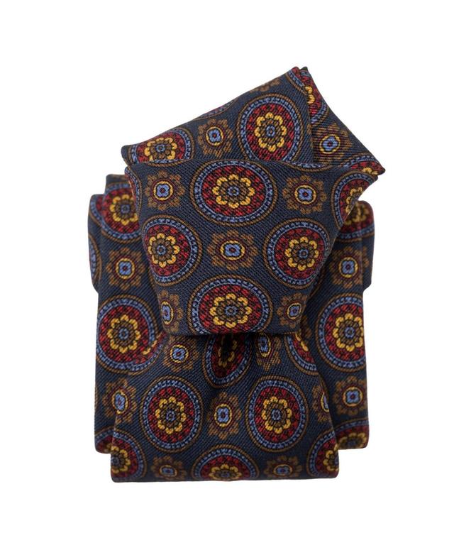 La Vigna - Printed Wool & Silk Tie for Men Product Image