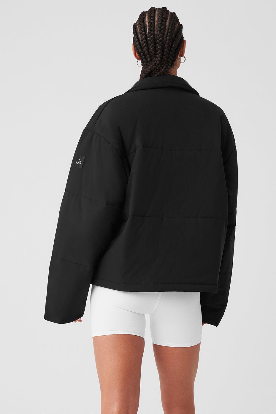 Voyage Utility Cargo Jacket - Black Female Product Image