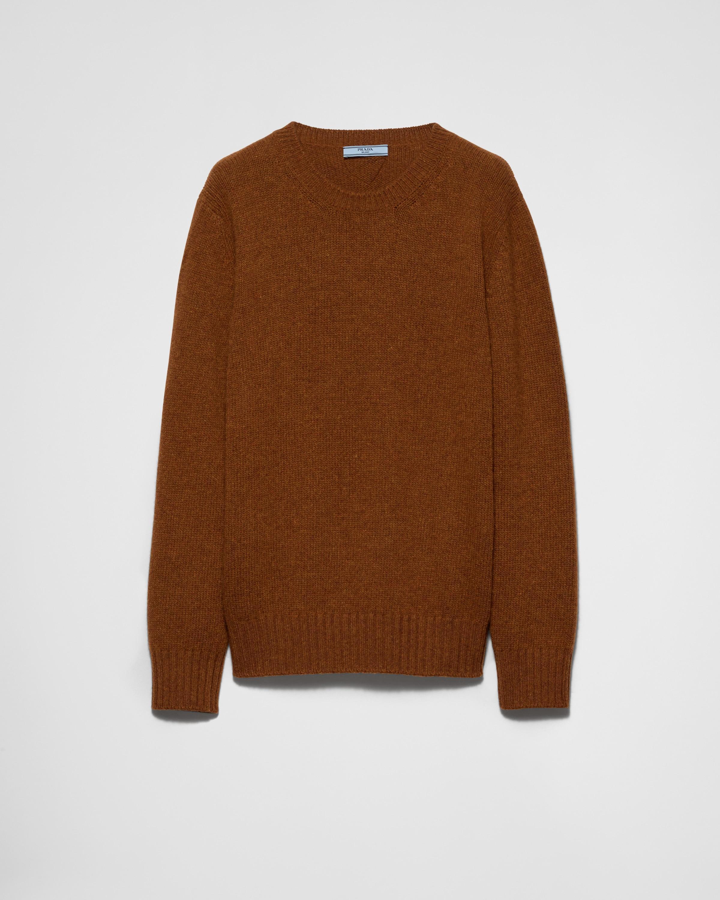 Wool and cashmere crew-neck sweater Product Image