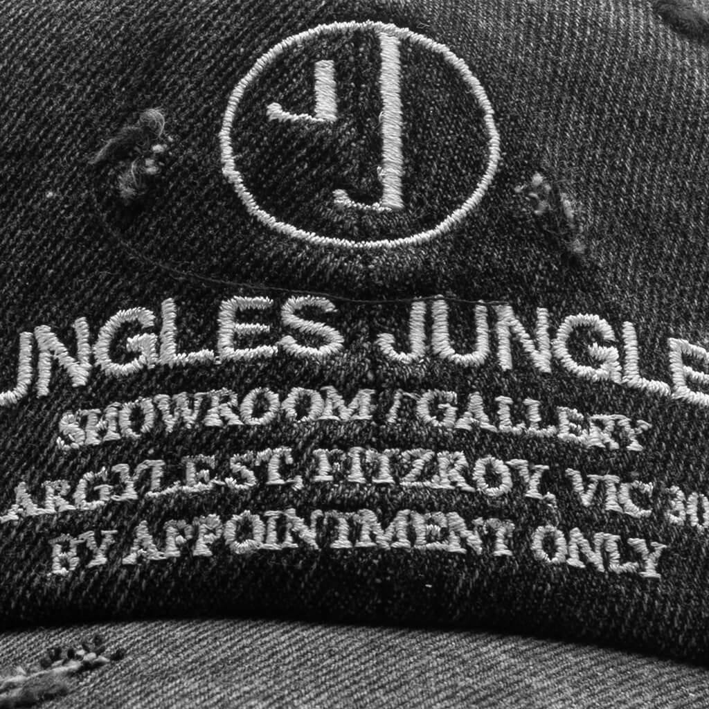 Appointment Only Distressed 6 Panel - Washed Black Male Product Image