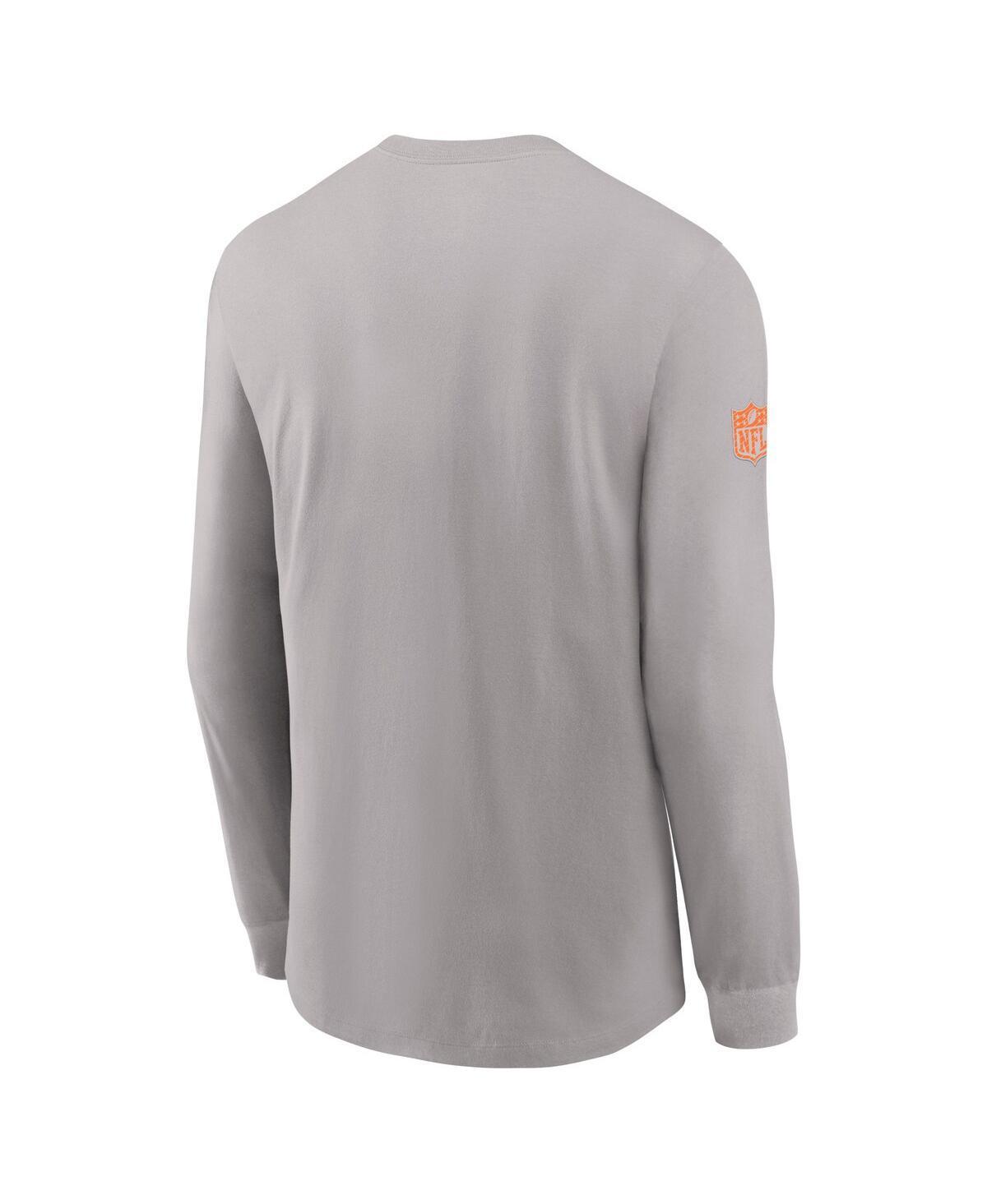 Miami Dolphins Sideline Team Issue Nike Men's Dri-FIT NFL Long-Sleeve T-Shirt Product Image