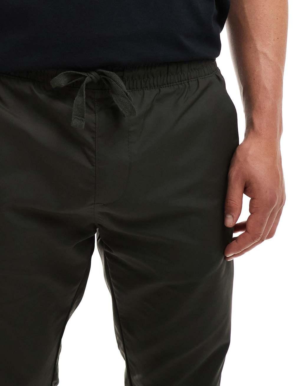 French Connection tech pants in khaki Product Image