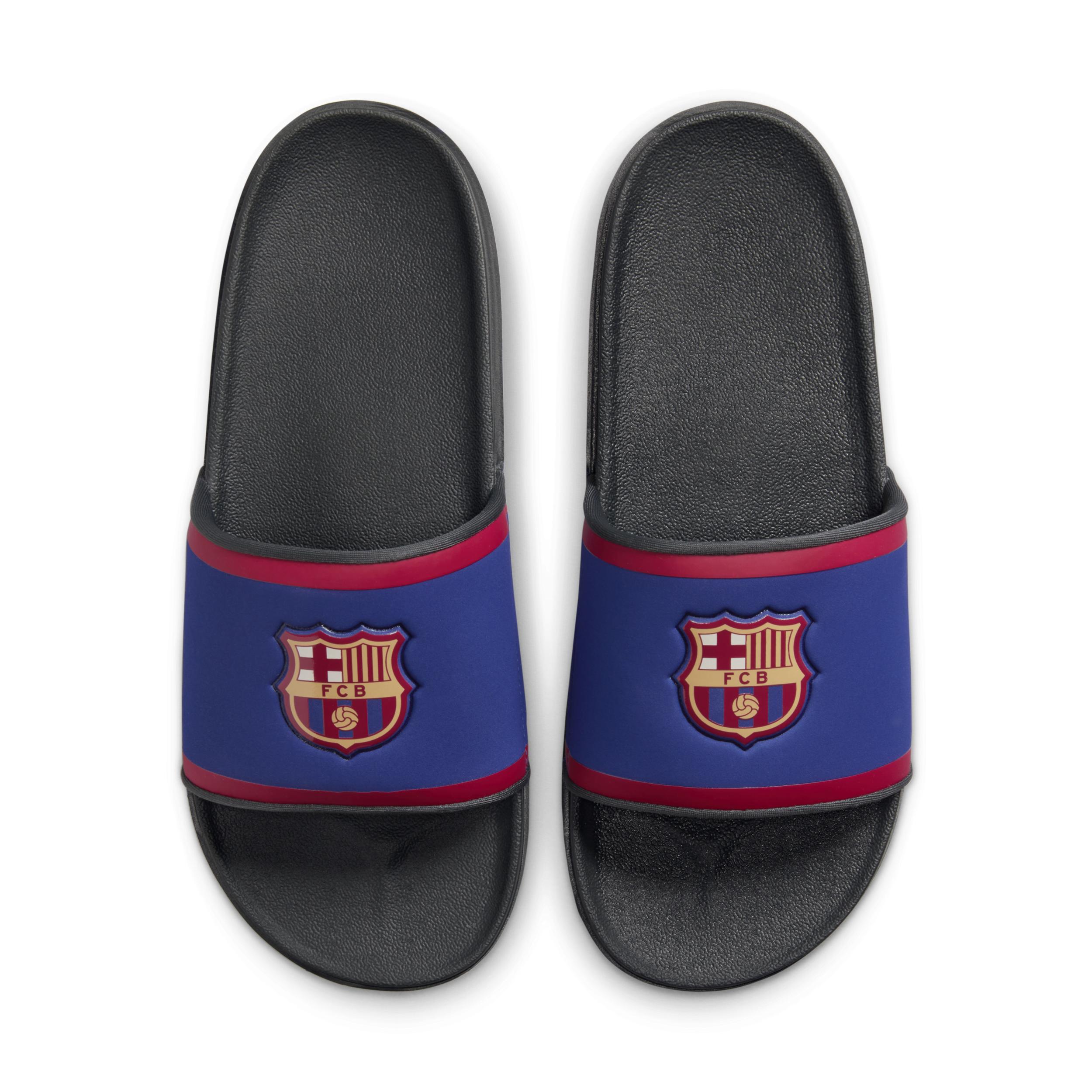 Nike Men's Offcourt (FC Barcelona) Soccer Slides Product Image