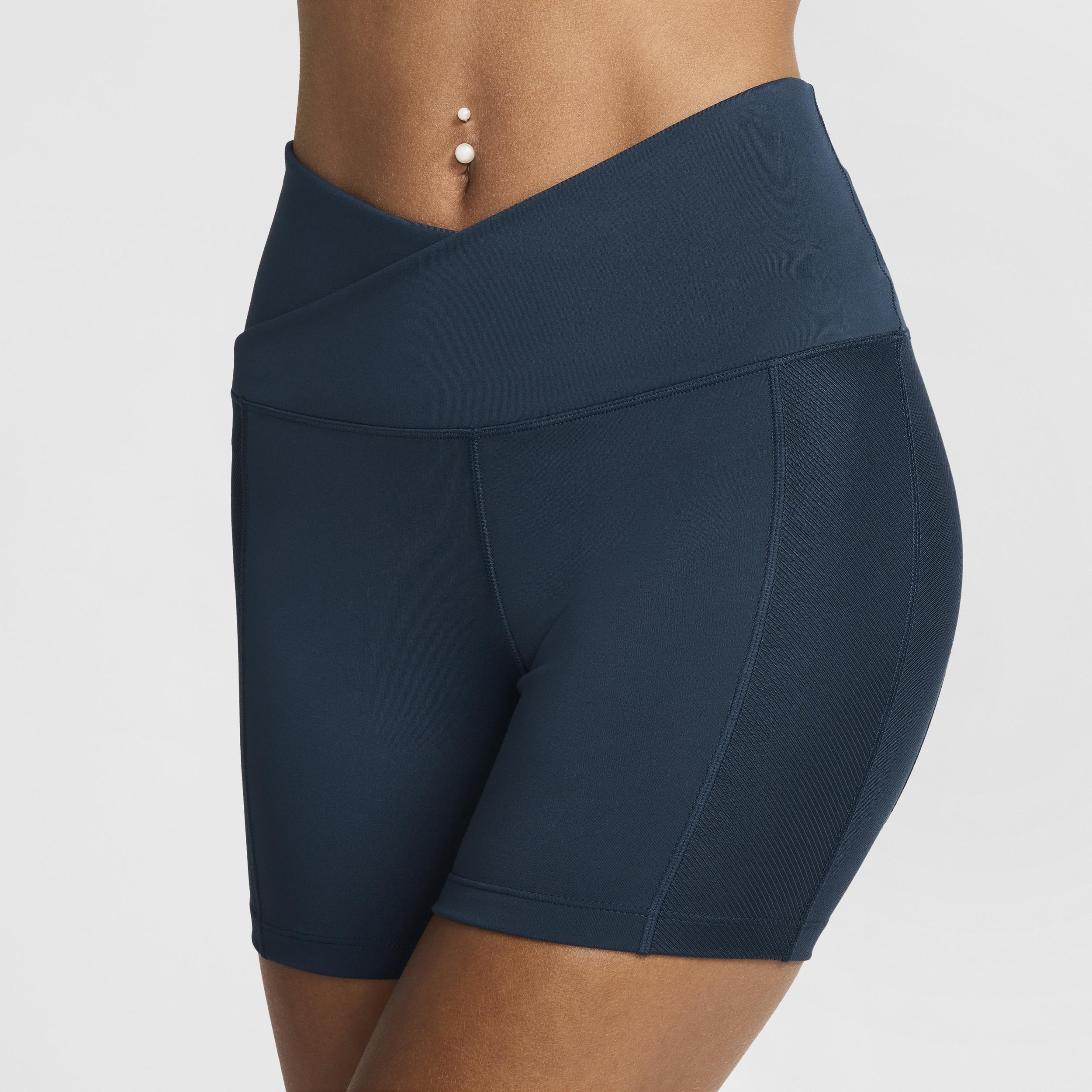 Nike Women's One Wrap High-Waisted 5" Biker Shorts Product Image