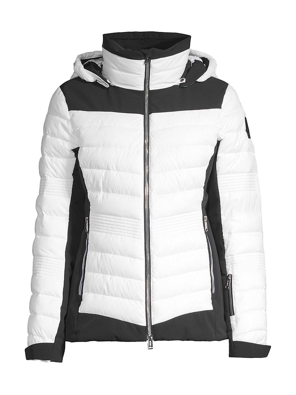 Womens Rebels Immensity Quilted Hooded Jacket Product Image