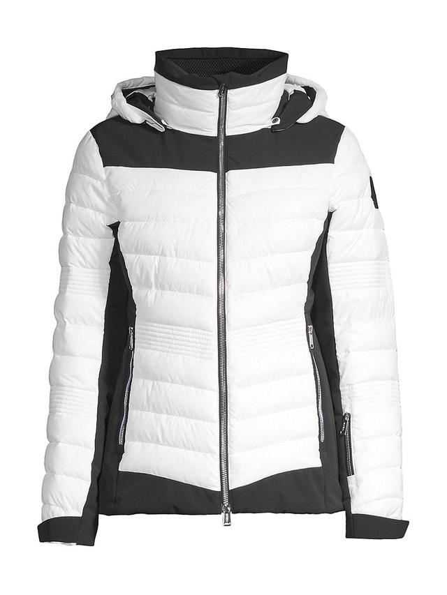 Womens Rebels Immensity Quilted Hooded Jacket Product Image