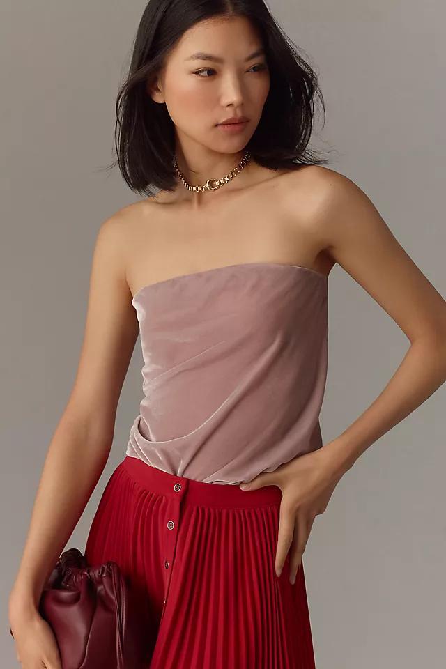 By Anthropologie Velvet Tube Top Product Image