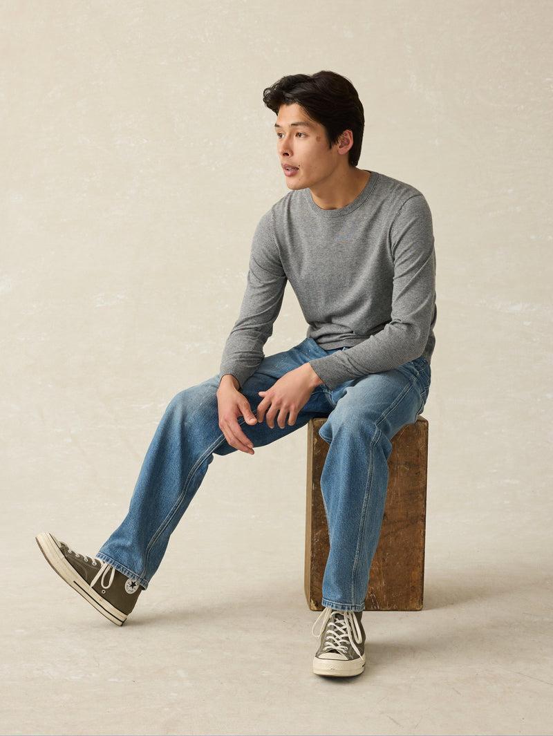 Movement™ Crewneck Sweater - Ivory Ash Feeder Product Image