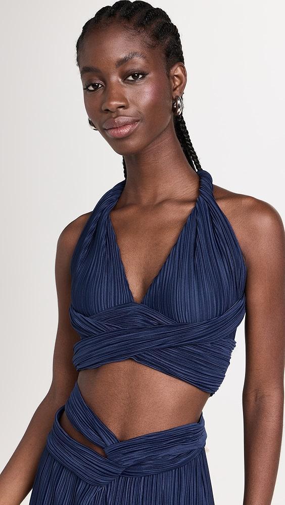 Maylé Vásquez Salome Wrap Around Crop Top | Shopbop Product Image