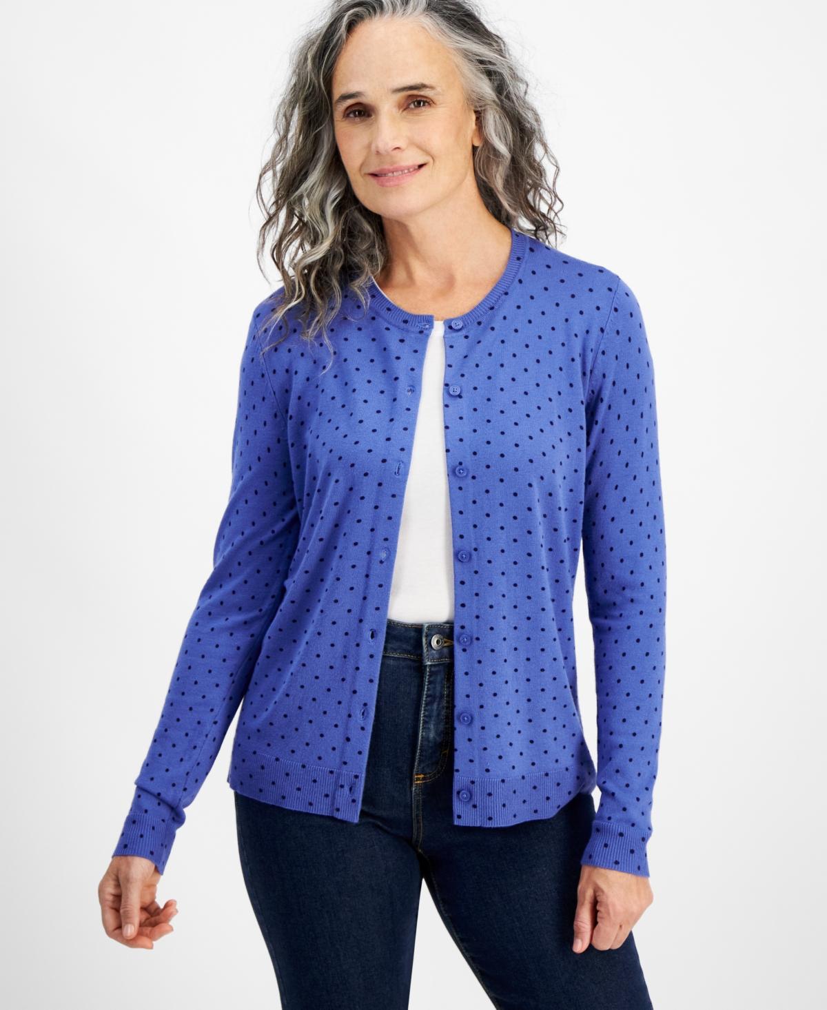 Style & Co Womens Button-Up Cardigan, Pp-4X, Created for Macys Product Image