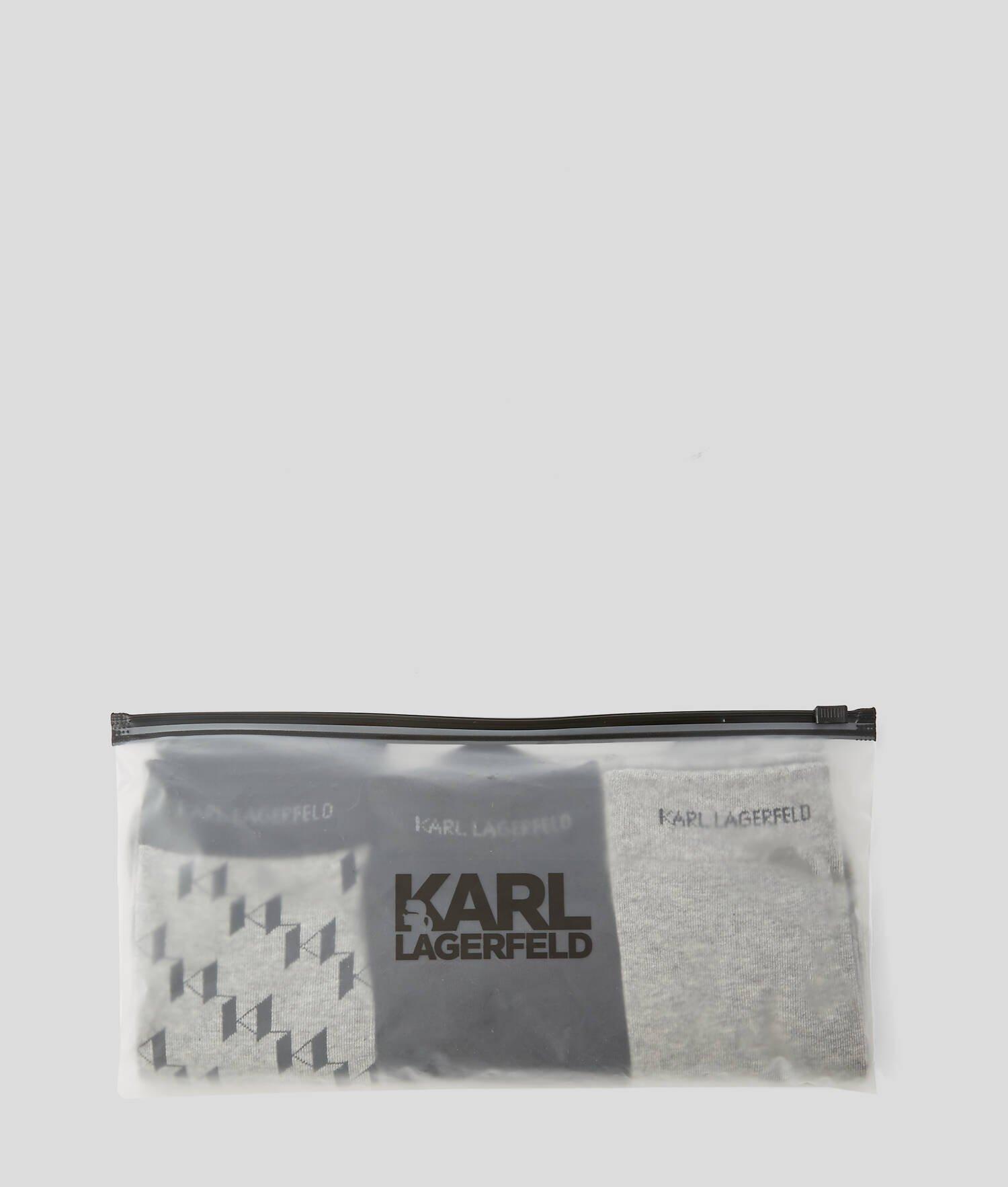 K/MONOGRAM SOCKS - 3 PACK Product Image